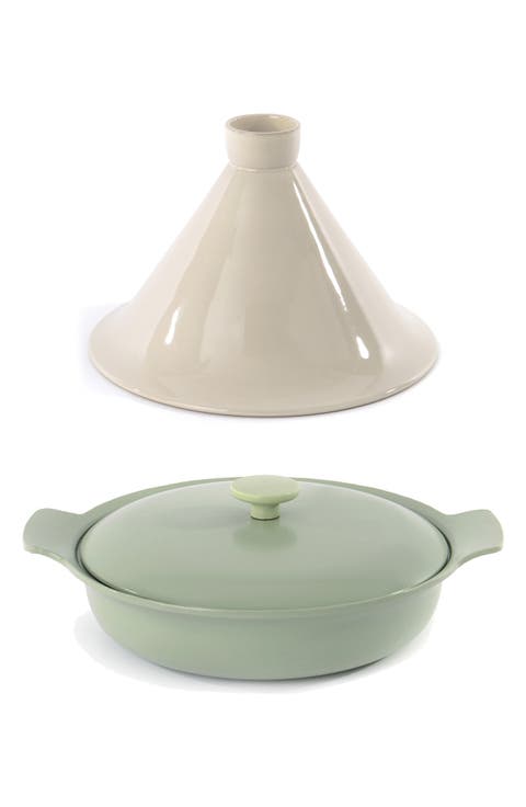 INTERNATIONAL Ron 2-Piece Tajine Set - Green