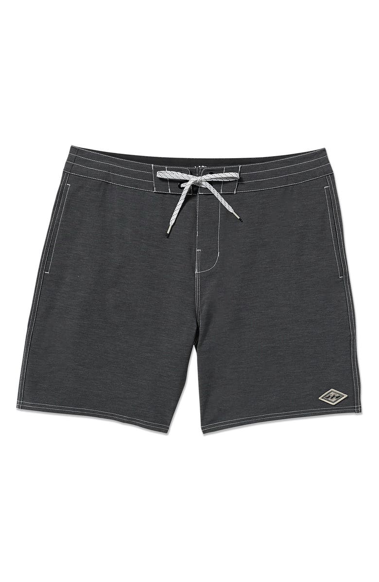 Billabong Every Other Day Lo Tide Board Shorts, Alternate, color, Black