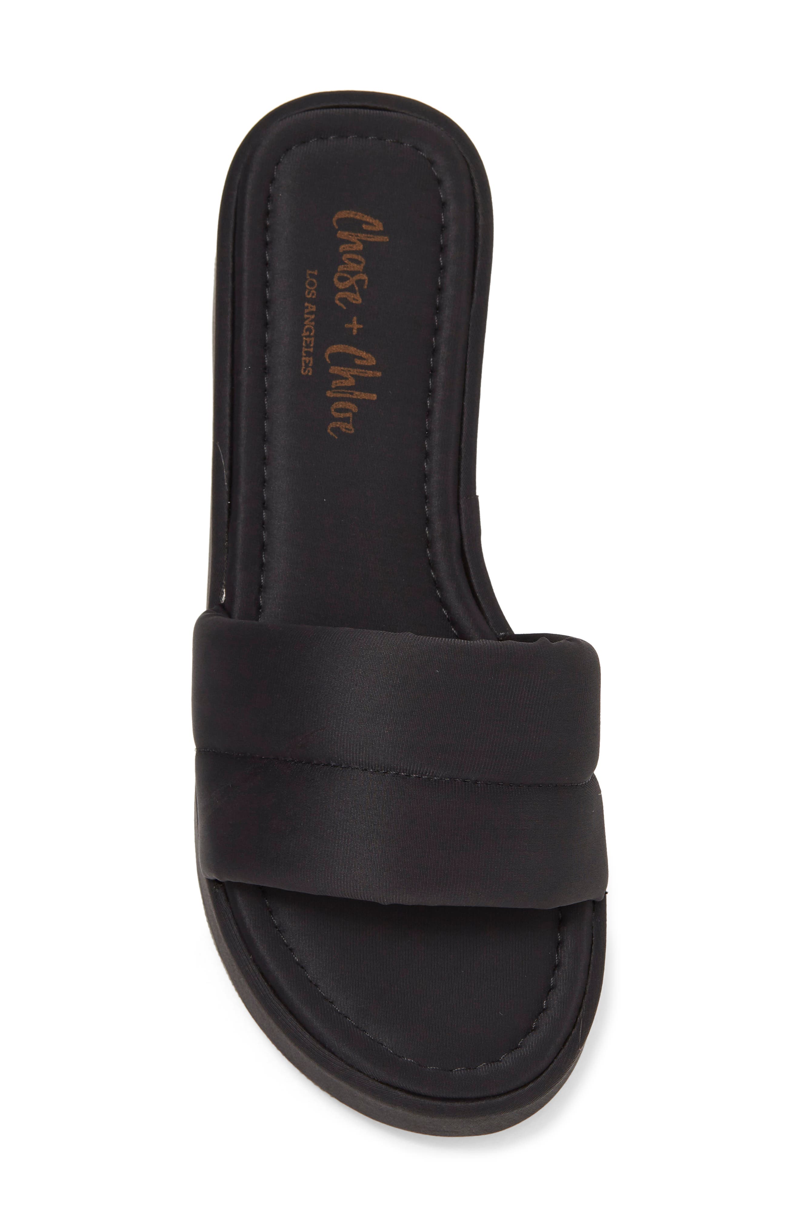 CHASE AND CHLOE Flex Platform Sandal, Alternate, color, 