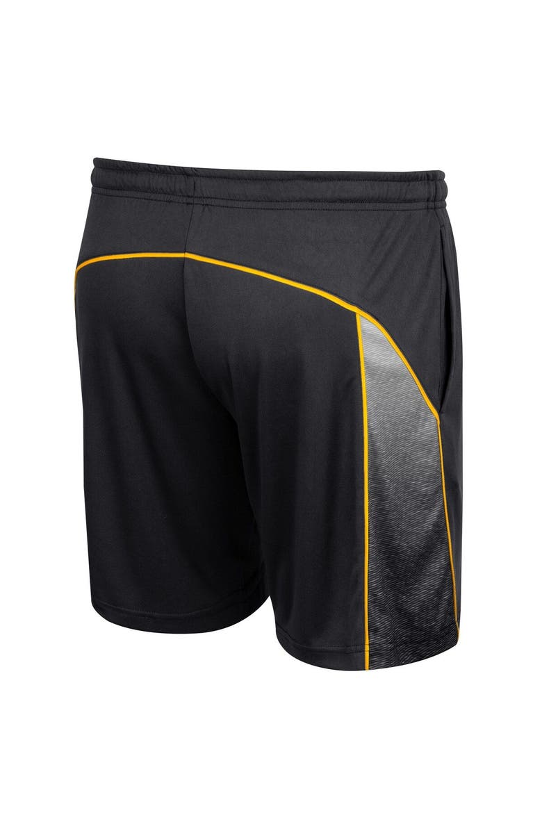 COLOSSEUM Men's Colosseum Black Appalachian State Mountaineers Laws of Physics Shorts, Alternate, color, Black