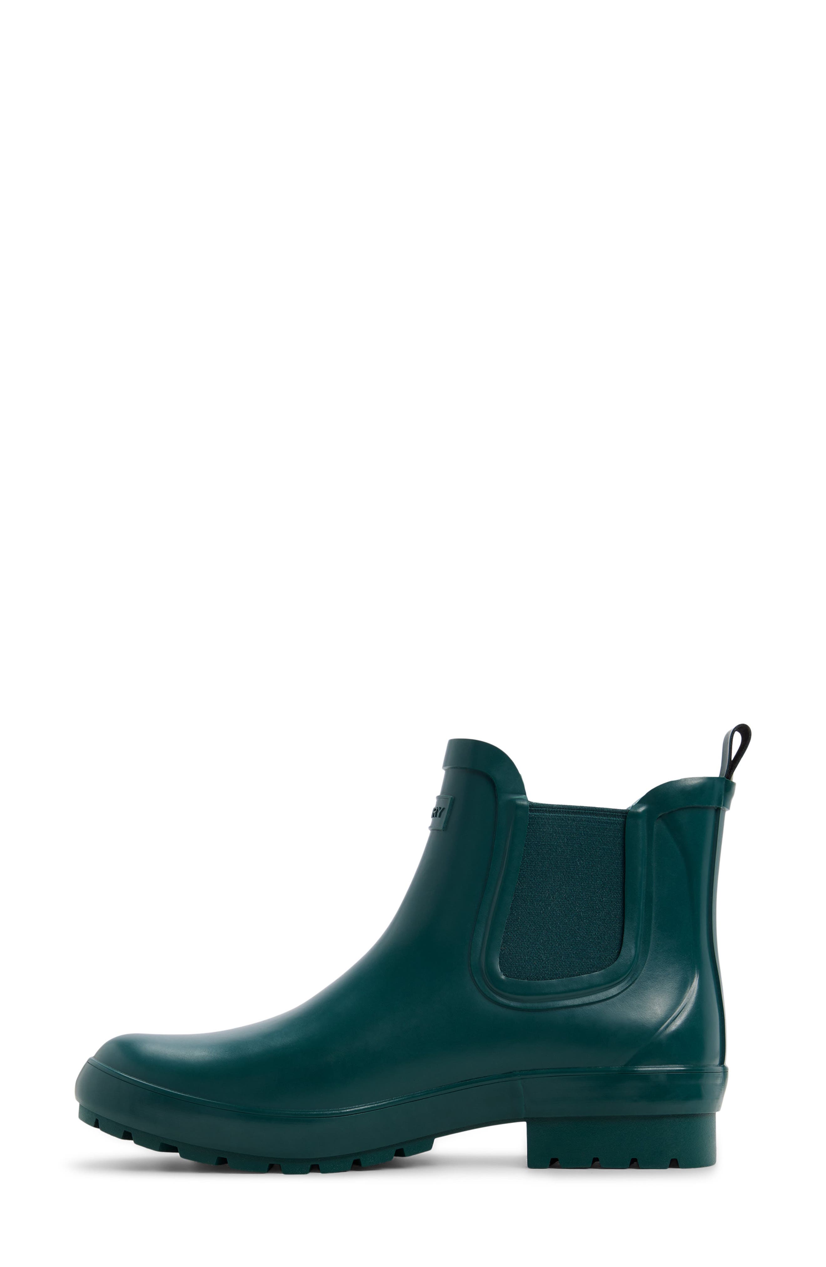 Drizzle Waterproof Chelsea Rain Boot, Alternate, color, PINE GREEN