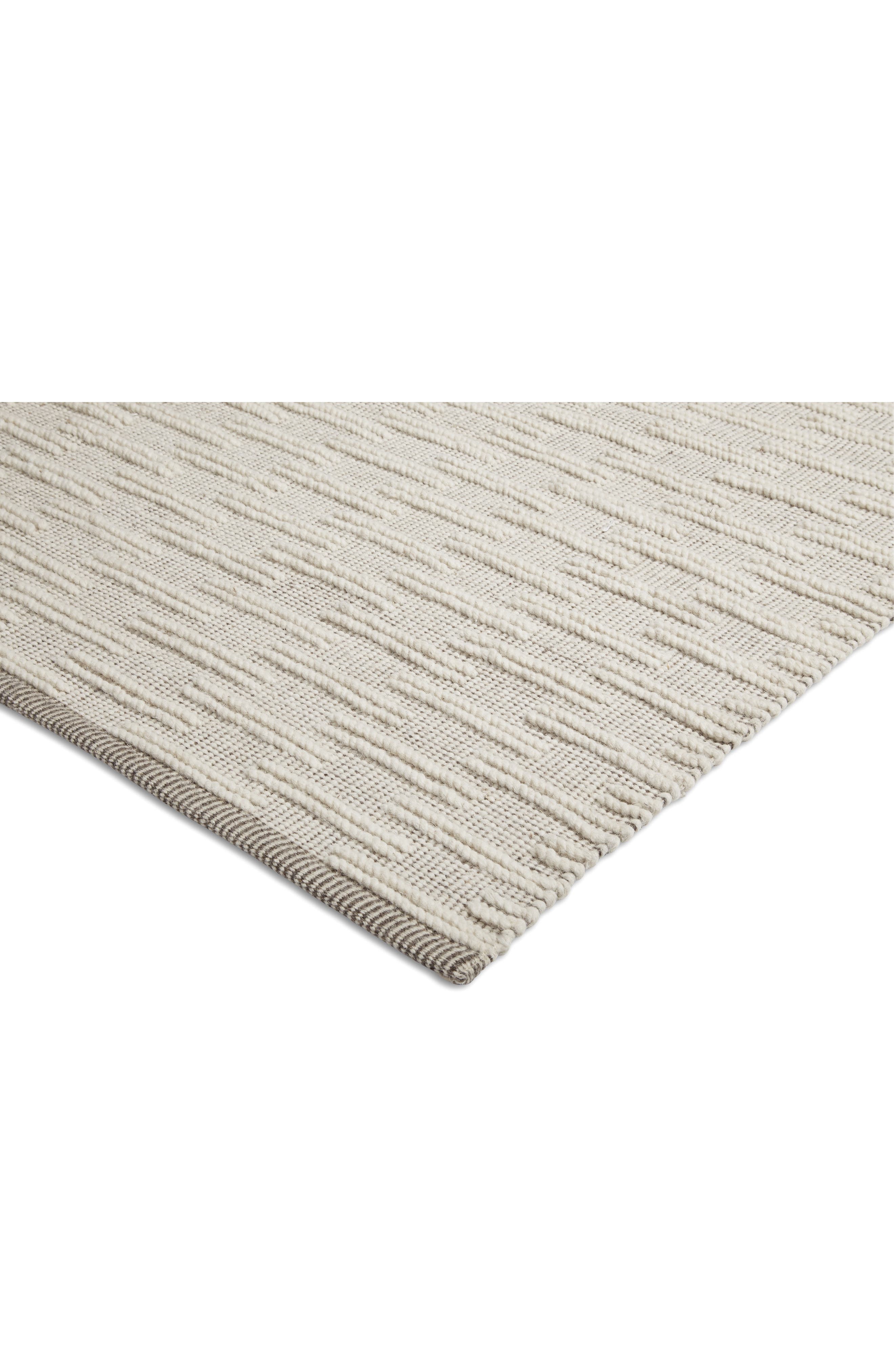 Textured Wool Rug - Thumbnail 5