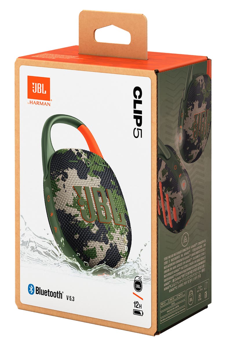 JBL Clip 5 Waterproof Bluetooth<sup>®</sup> Speaker, Alternate, color, 