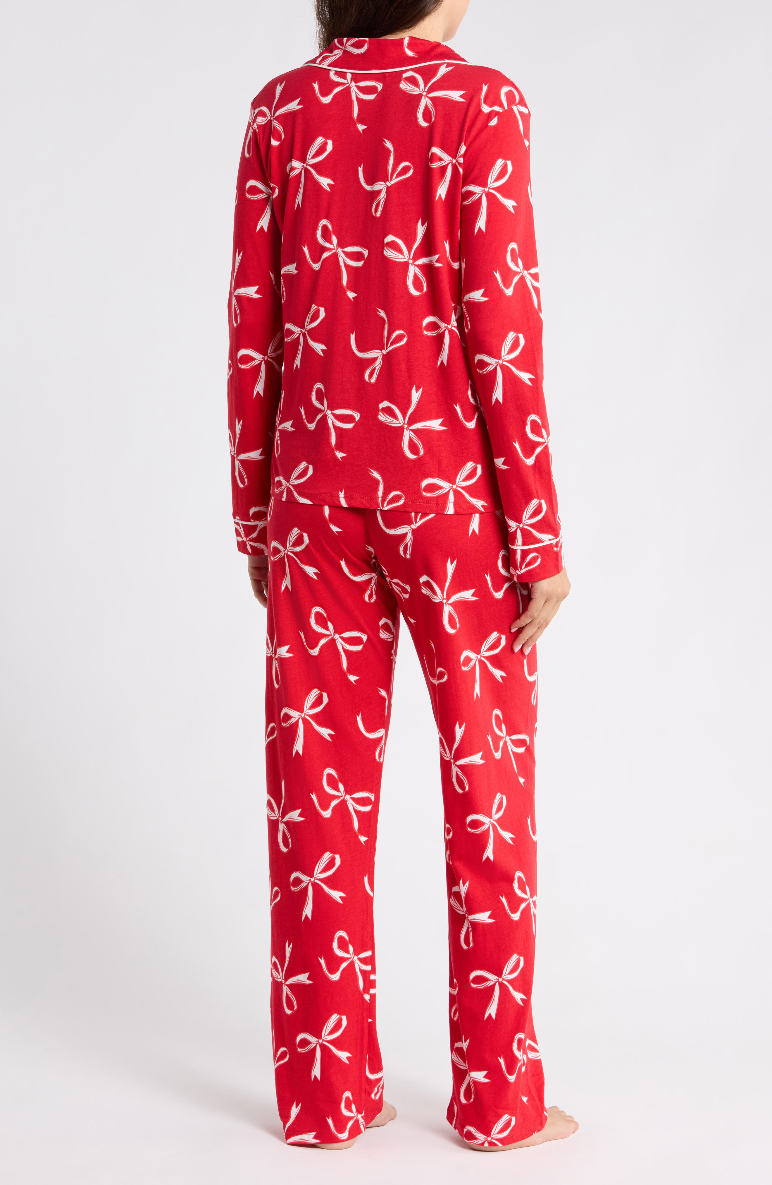 Notch Collar Pajamas