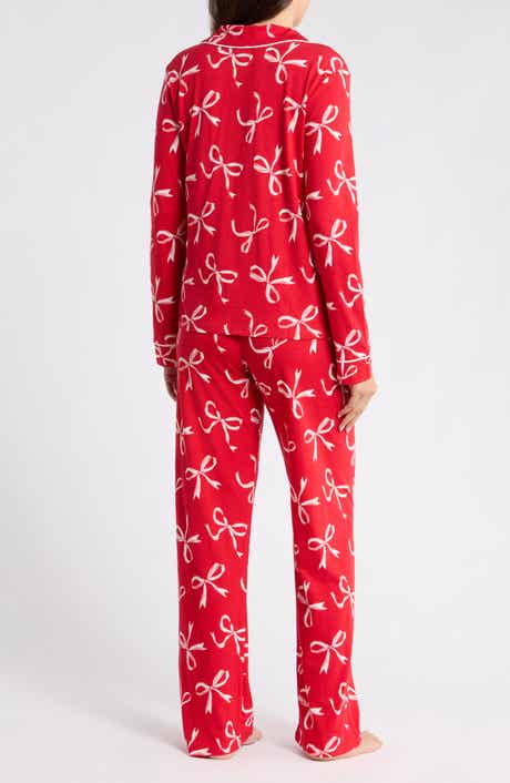 Notch Collar Pajamas