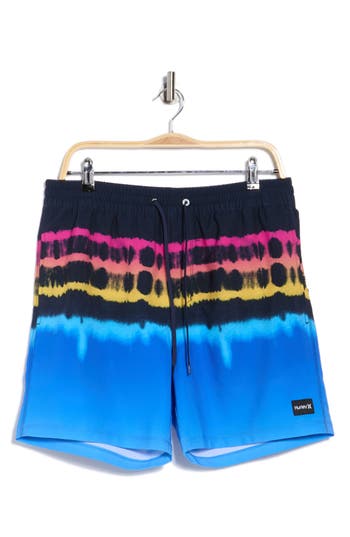 Hurley Cannonball Volley Swim Trunks In Multi