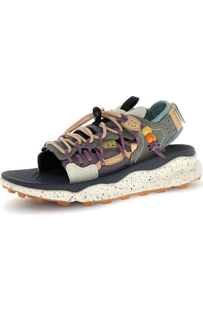 Flower MOUNTAIN Puma Punku Sport Sandal, Main, color, Grey Taupe