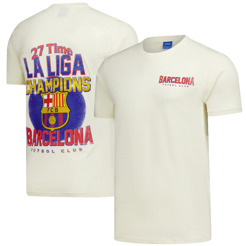 Unisex Peace Collective Cream Barcelona Champion T-Shirt