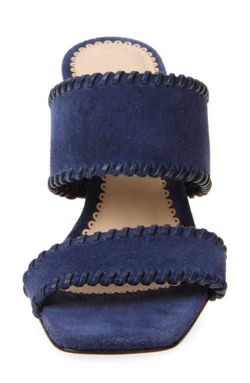 Cinq À Sept Sutton Whipstitch Sandal In Blue