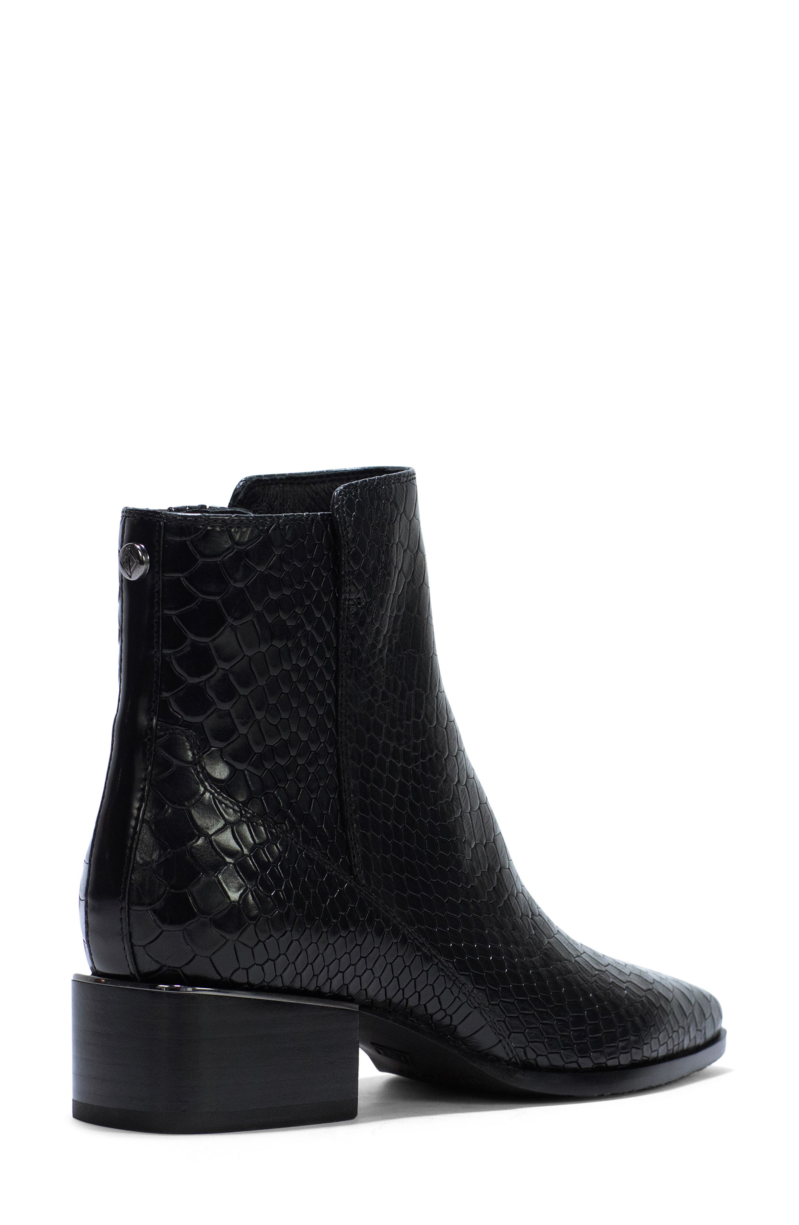 Donald Pliner Snakeskin Embossed Bootie, Alternate, color, 