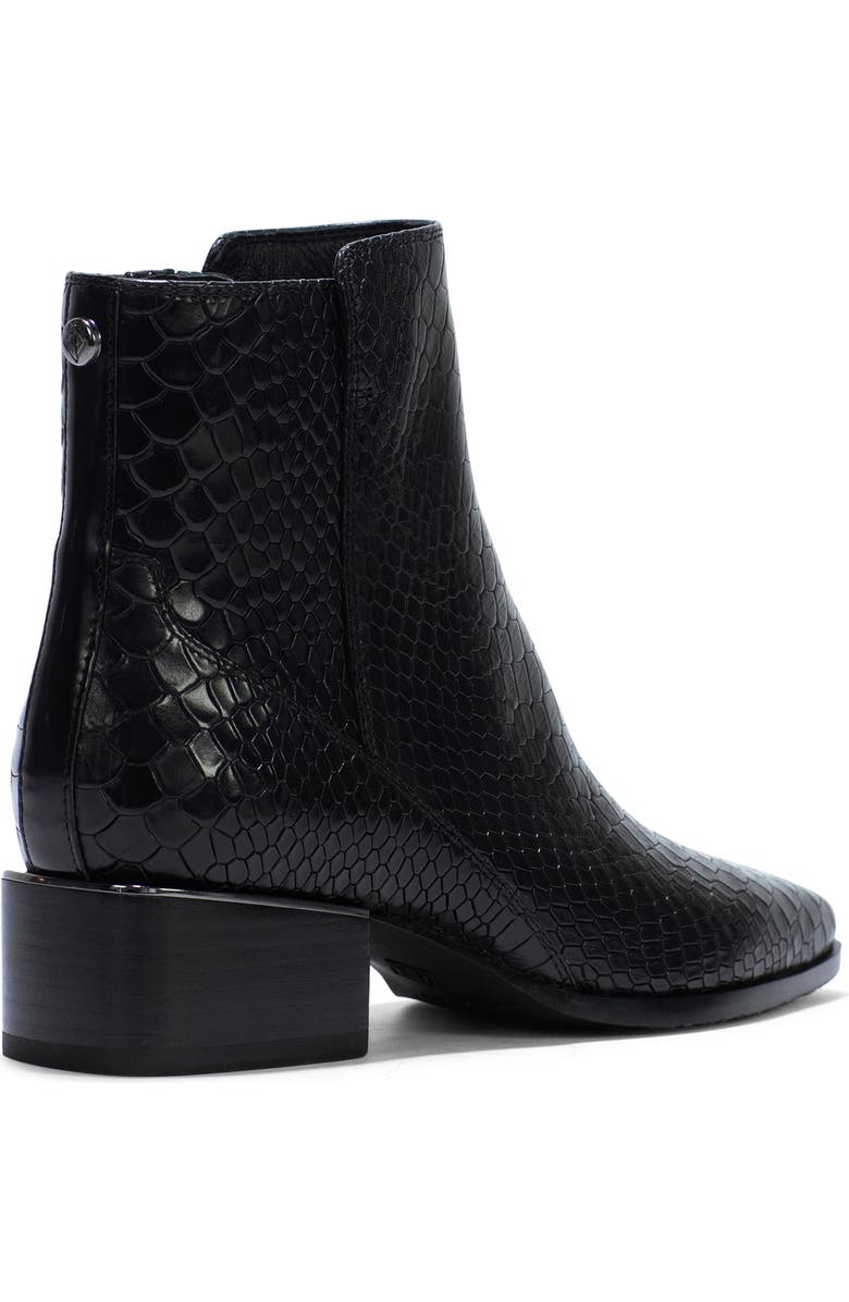 Donald Pliner Snakeskin Embossed Bootie, Alternate, color,