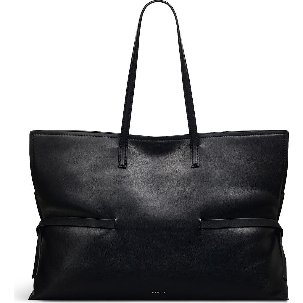 Radley London Fleet Street Large Open Top Shoulder Bag In Black
