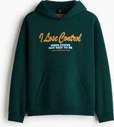 H&M Loose Fit Printed Hoodie