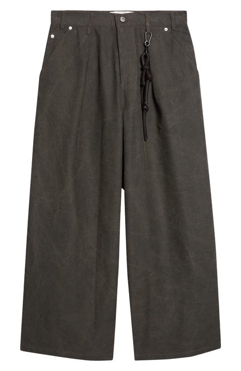 Superbaggy Cotton Moleskin Wide Leg Pants