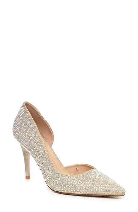 Goldan Crystal d'Orsay Pump