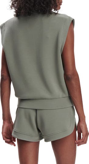 Loretta Sleeveless Half Zip