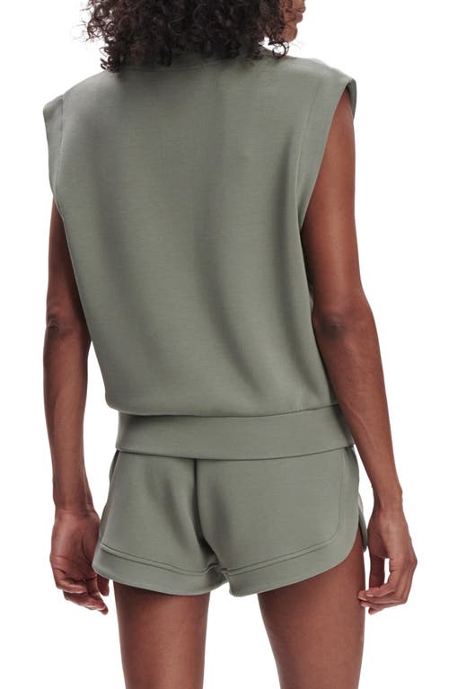 Varley Loretta Half-zip Sleeveless Sweatshirt