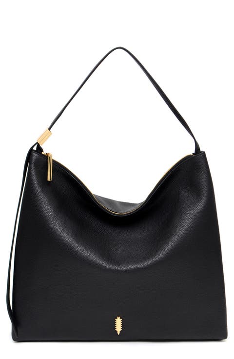 Gina Leather Shoulder Bag