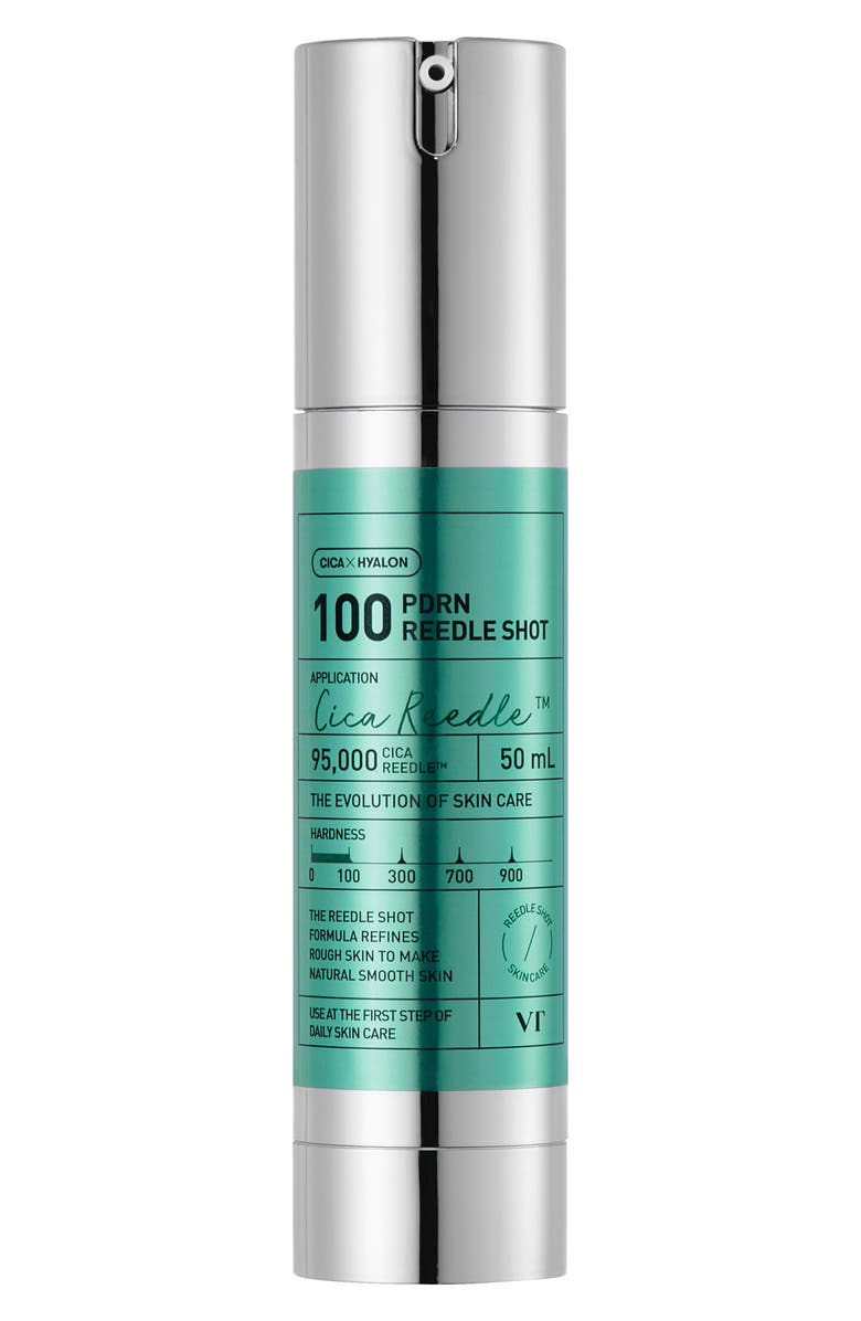 VT COSMETICS PDRN Reedle Shot<sup>™</sup> 100, Main, color, Silver / Green