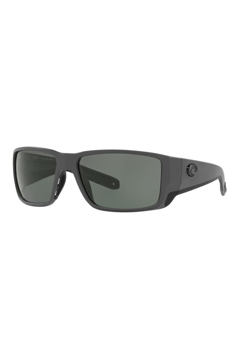 60mm Wraparound Sunglasses, Alternate, color, GREY