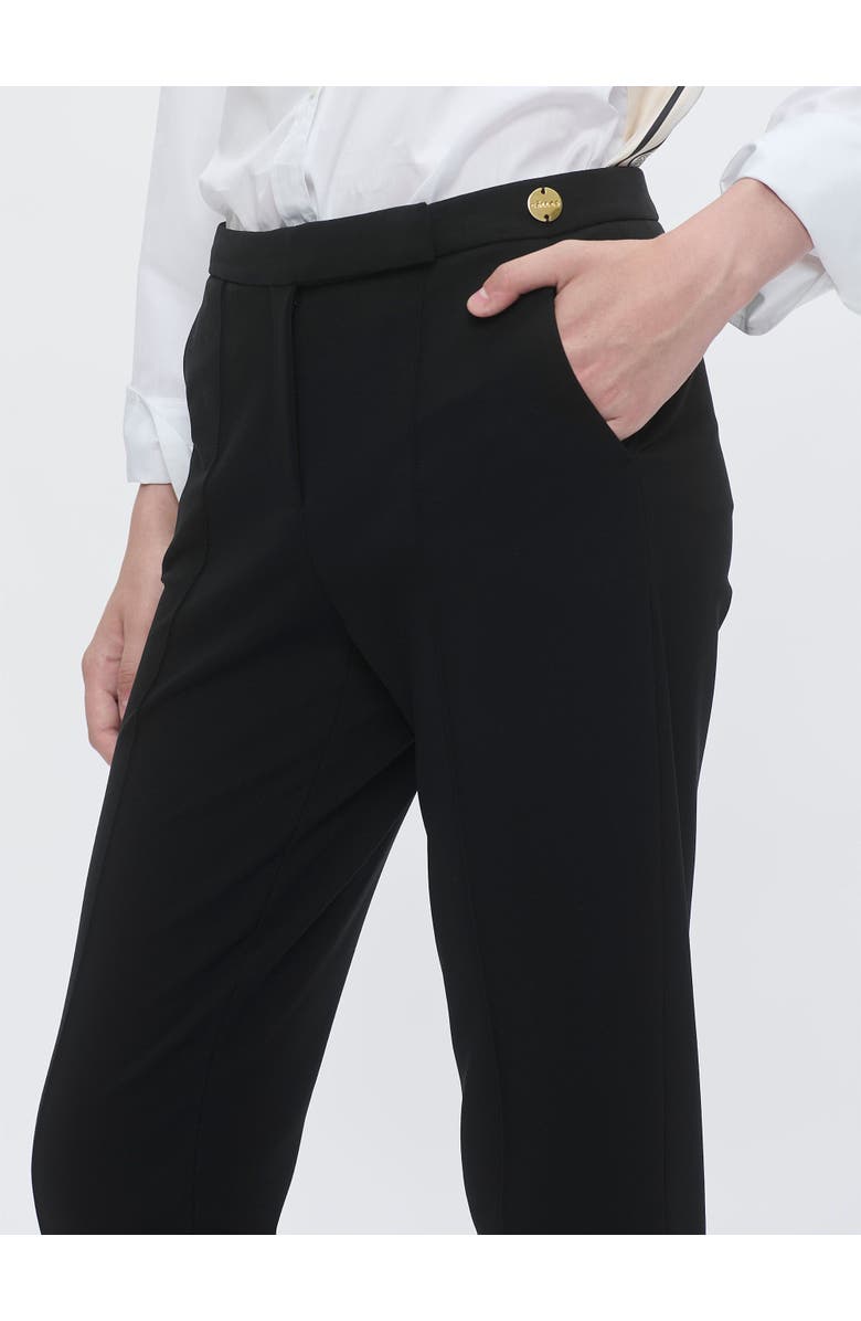 Callas Milano Cory Jersey slim pant, Alternate, color, Black