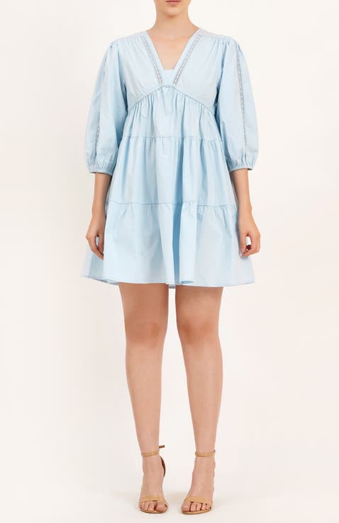 Zariah Empire Waist Mini Dress