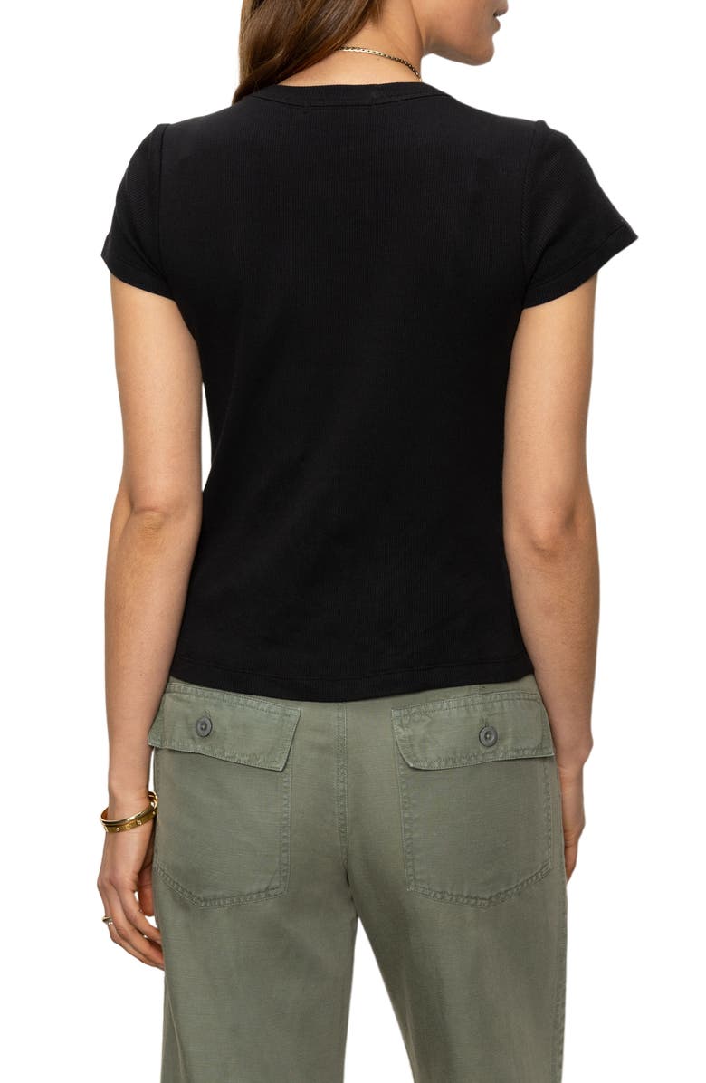 Sanctuary Cutout T-Shirt, Alternate, color, 