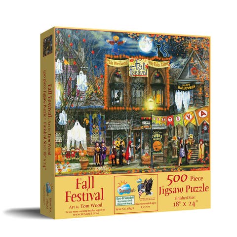Fall Festival 500 piece Jigsaw Puzzle for Adults