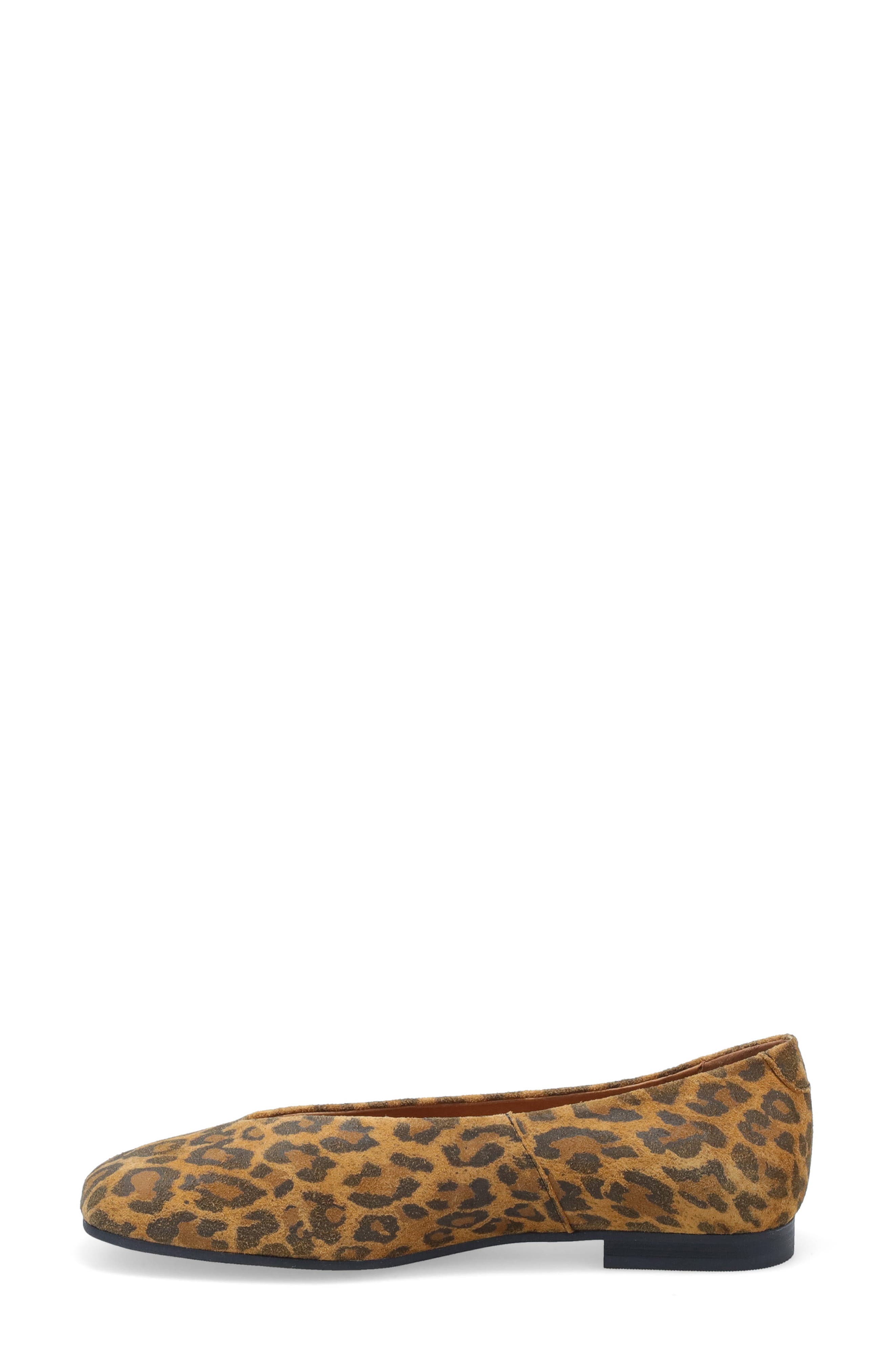 Miz Mooz Zaire Flat, Alternate, color, Leopard