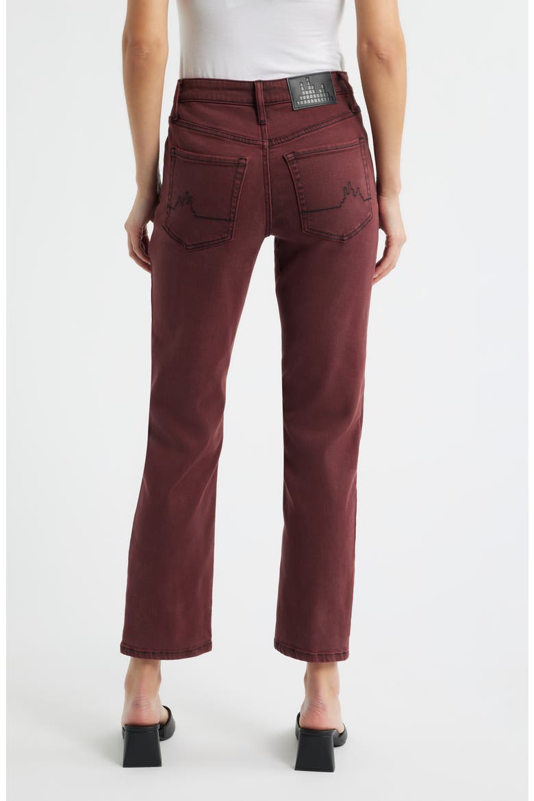Dover Straight Leg Jeans, Alternate, color, MERLOT