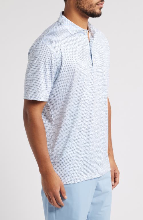 JOHNNIE-O JOHNNIE-O MAXIM DOT PRINT PREP-FORMANCE GOLF POLO