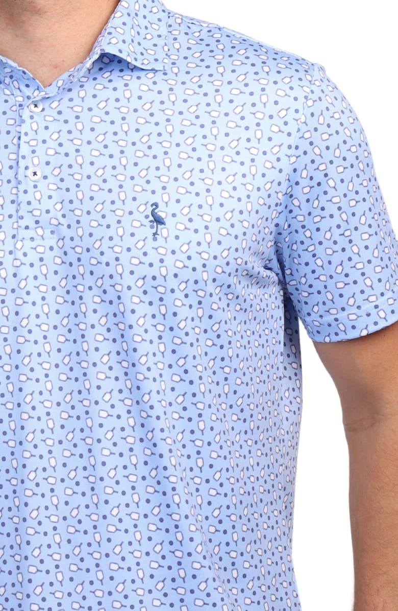 TailorByrd Pickleball Print Performance Polo, Alternate, color, 