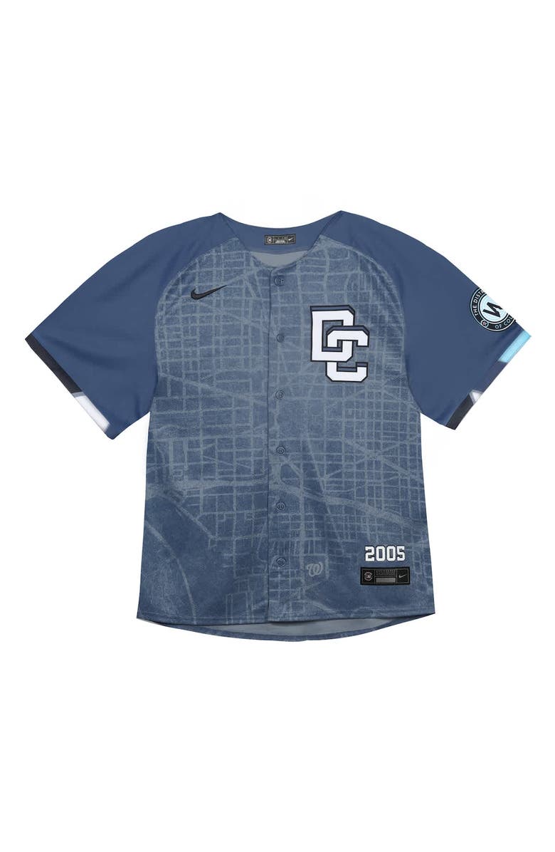 Nike Toddler Nike CJ Abrams Blue Washington Nationals City Connect 2025 Limited Jersey, Alternate, color, Blue