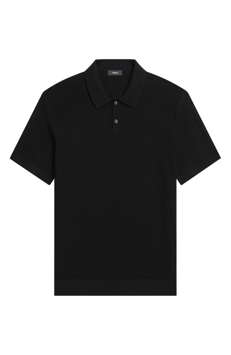 Theory Soris T-Light Polo, Alternate, color, Black