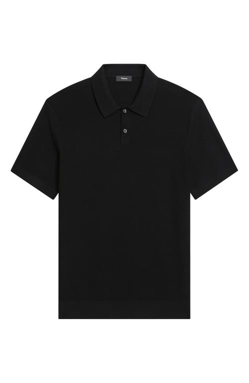 Theory Soris T-light Polo In Black