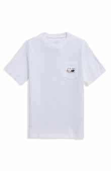 Kids' Bald Eagle Whale Pocket Graphic T-Shirt