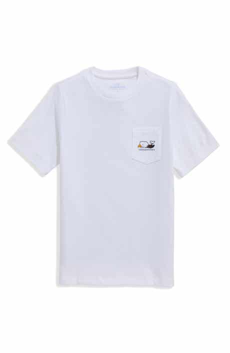 Kids' Bald Eagle Whale Pocket Graphic T-Shirt