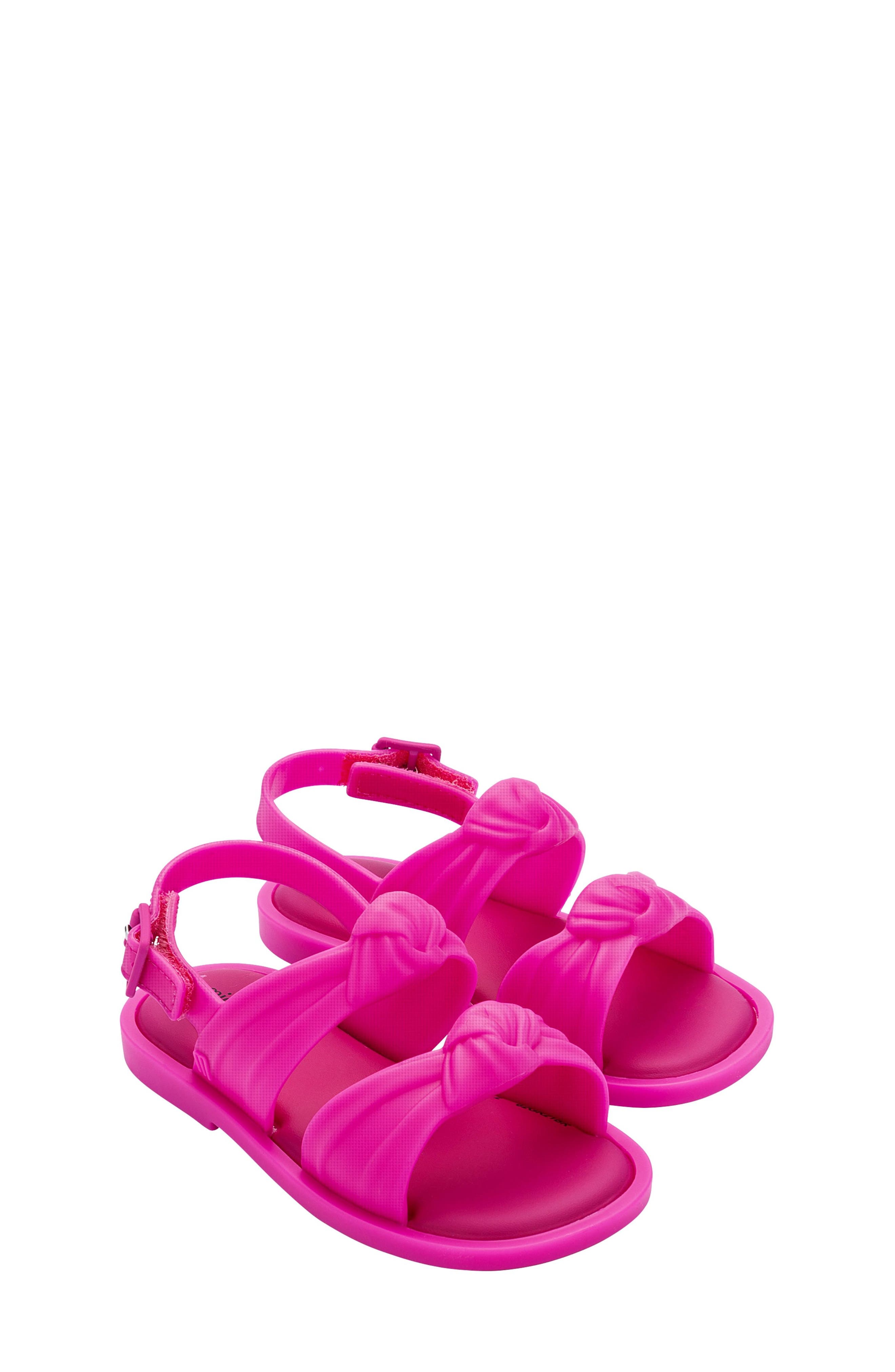 Kids' Velvet Slingback Sandal, Main, color, PINK