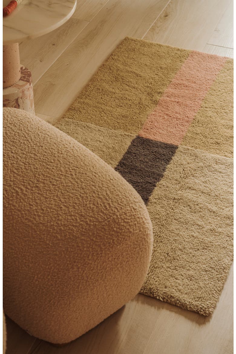 Washable Wool Rug, Alternate, color, GREEN