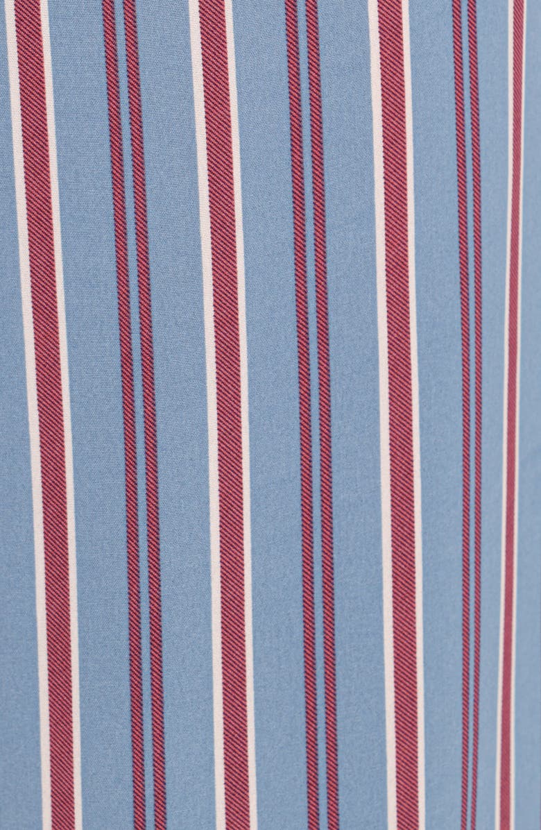 Petal & Pup Zemira Stripe Strapless Top, Alternate, color, Blue Stripe