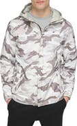Tommy Hilfiger Nylon Hooded Quilted Rain Jacket