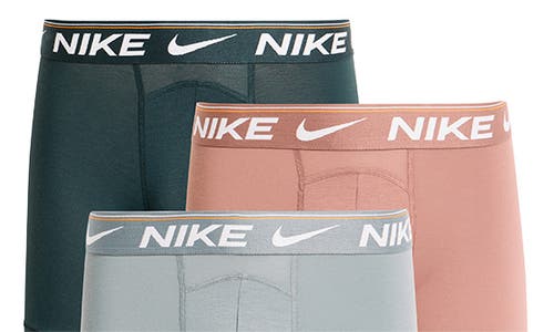 Nike Dri-fit Ultra Comfort 3-pack Boxer Briefs In Multi