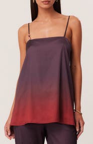 SNDYS Amaya Long Line Ombré Top