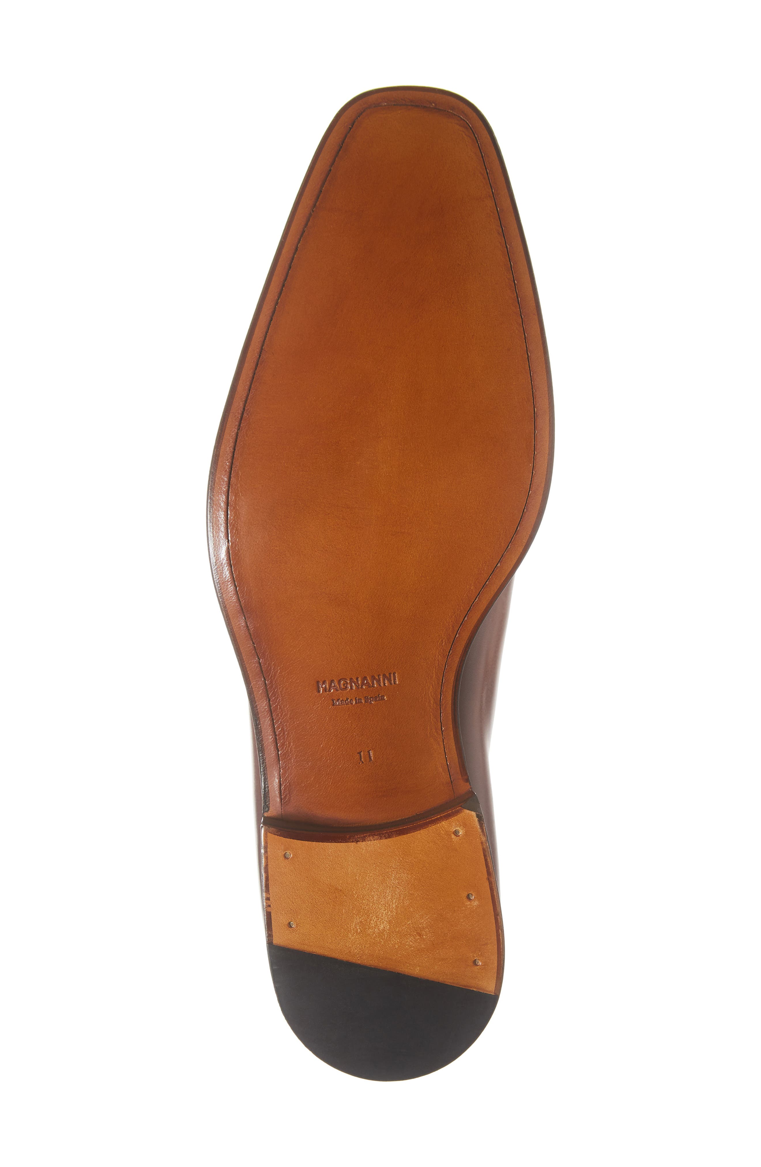 Leyton Medallion Toe Oxford, Alternate, color, COGNAC LEATHER