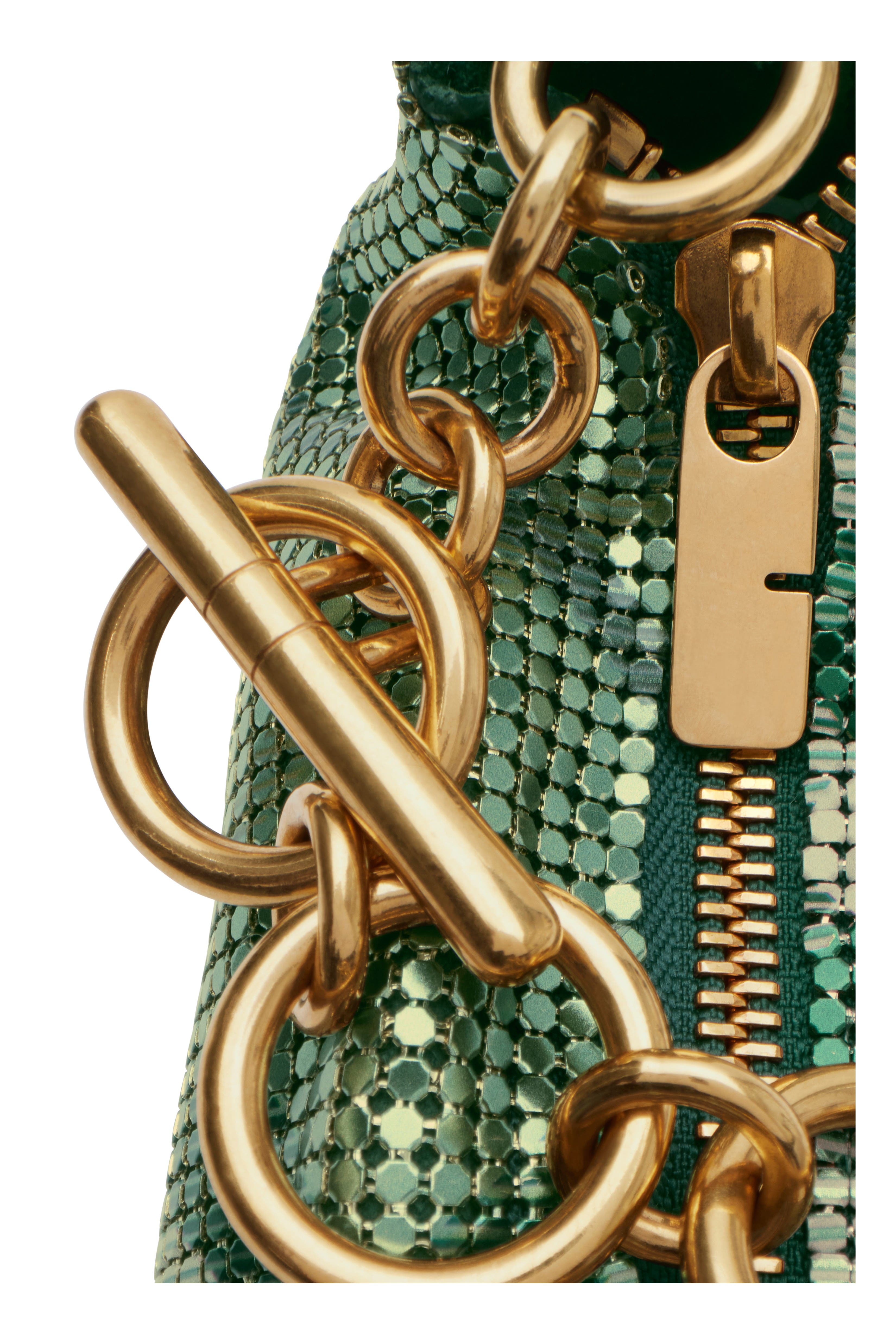 Burberry Chainmail Bag, Alternate, color, Gulf