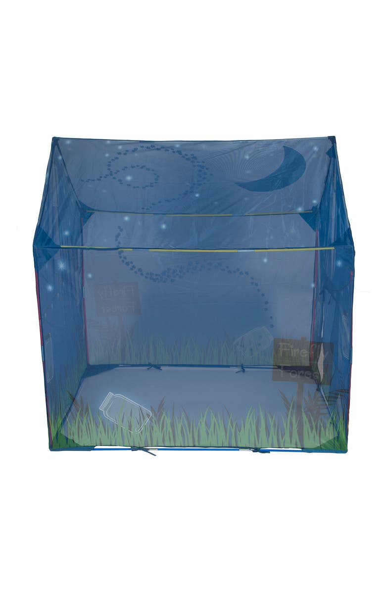Pacific Play Tents Glow in the Dark Firefly House Play Tent, Alternate, color, Blue
