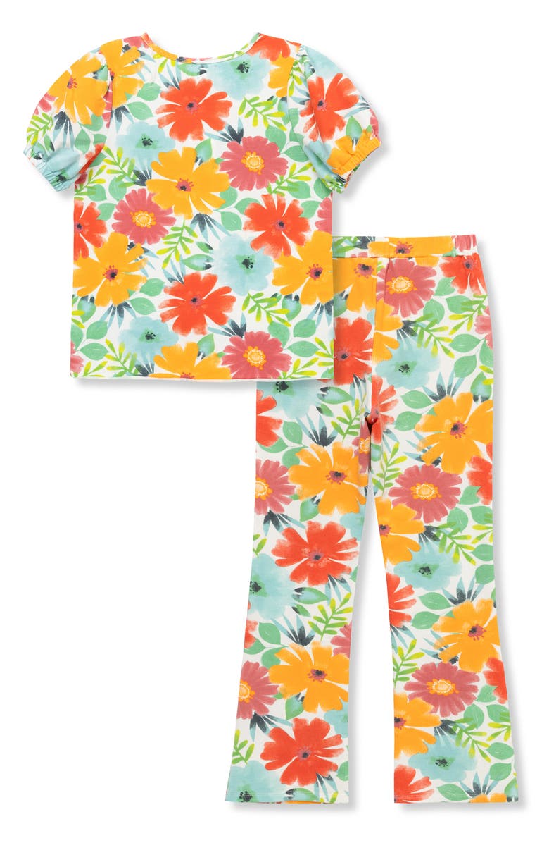 Peek Aren't You Curious Kids' Floral Knit Top & Pants Set, Alternate, color, 