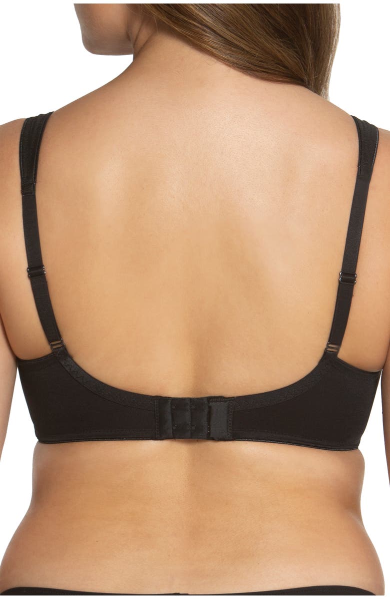 Dominique Intimates Nanette Seamless Nursing Bra, Alternate, color, Black