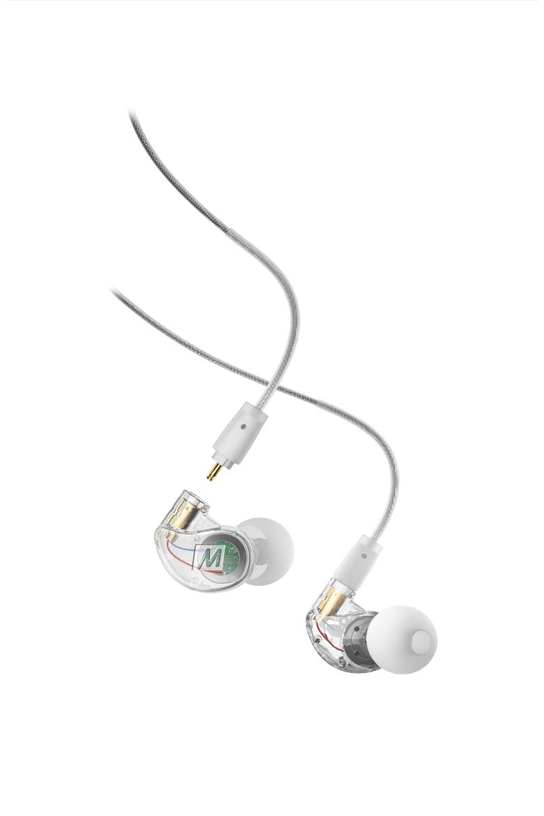 M6 PRO Noise-Isolating Musician's In-Ear Monitors, Main, color, Clear