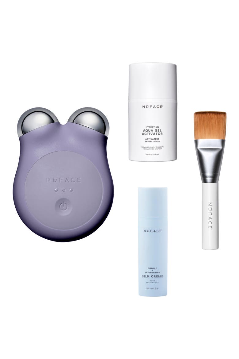 MINI+ Smart Petite Microcurrent Facial Toning Device Starter Kit, Main, color, VIOLET DUSK